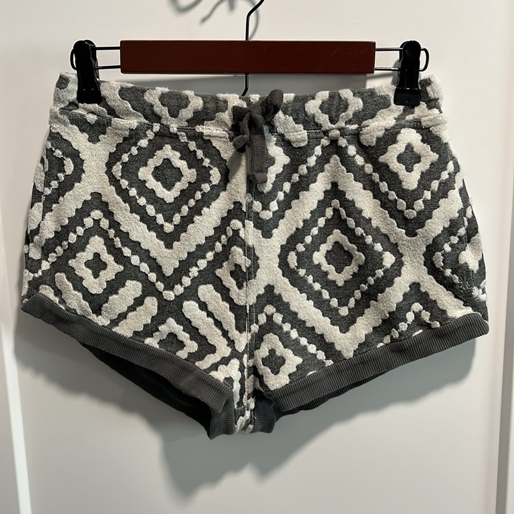 Free People Where The Wind Blows Jacquard Drawstring Shorts - Picture 4 of 13